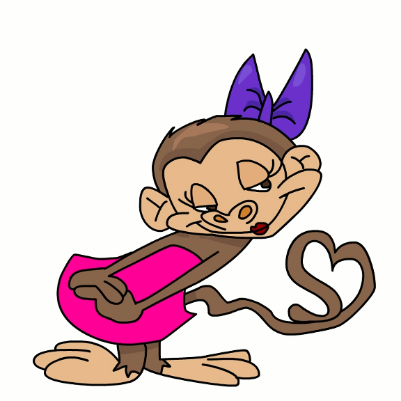 Really Hot Looking Cartoon Monkey Girl. YIFF!