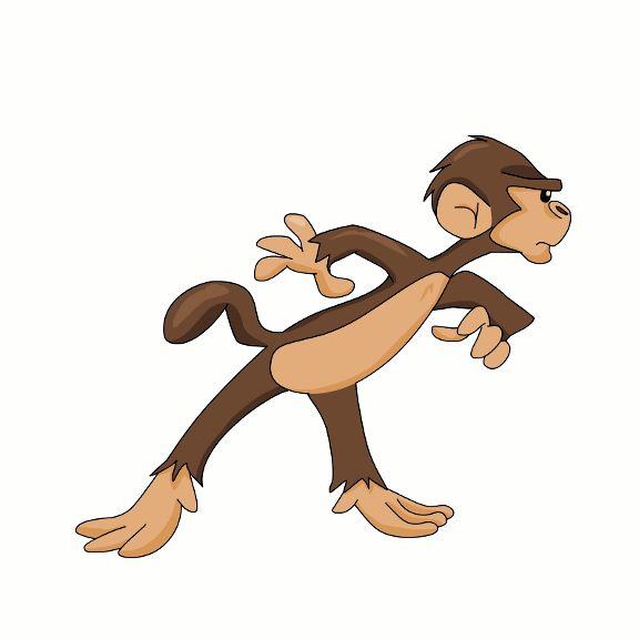This Monkey Is Funny When He's Upset.