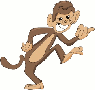 Pull My Finger Cartoon Monkey